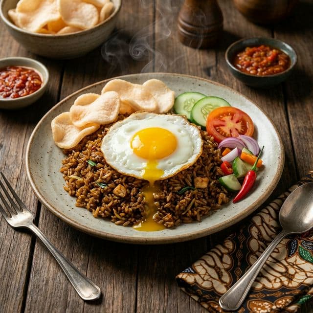 Resep Nasi Goreng Kampung Pedas Gurih